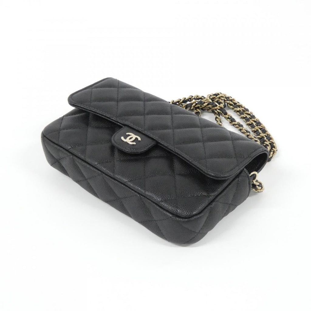 Chanel Timeless Classic Line Caviar Skin Phone Case