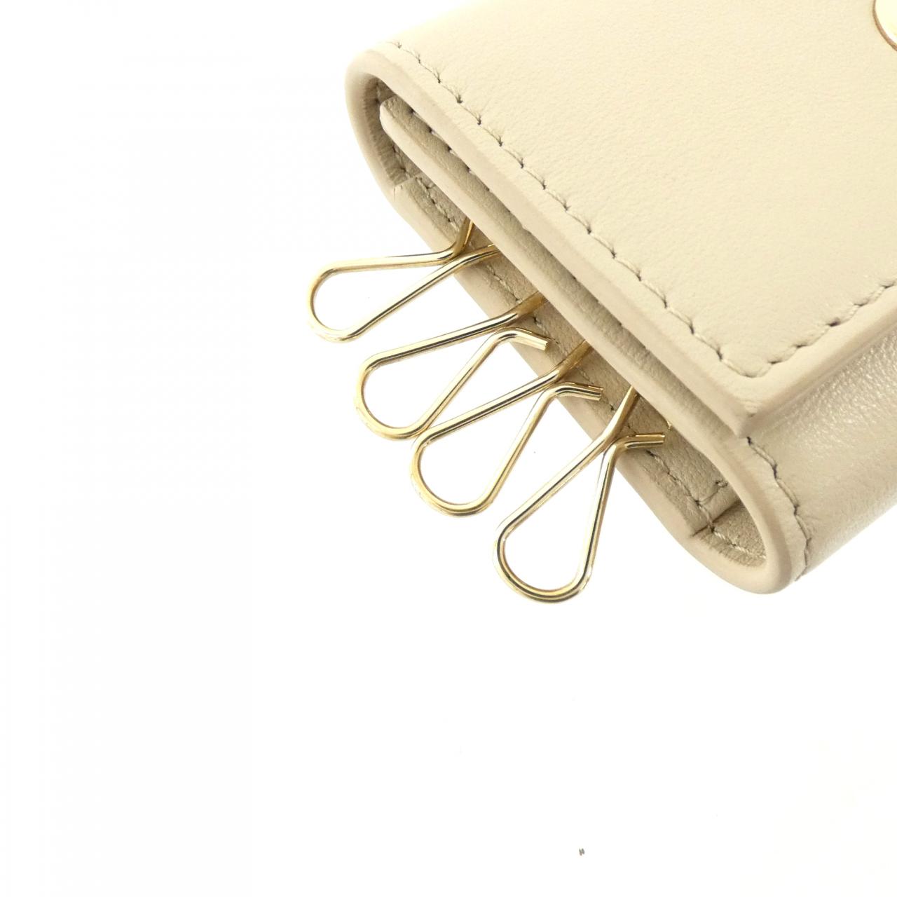 Christian Dior 30 Montaigne Avenue Leather Key Case