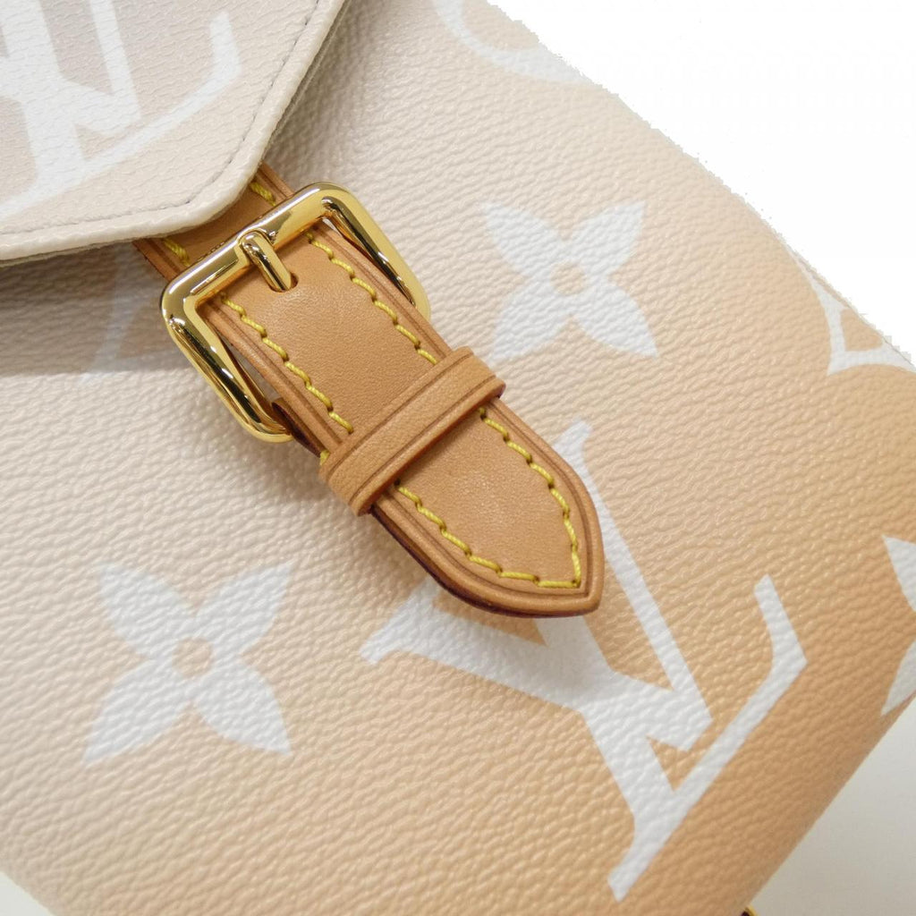 Louis Vuitton By The Pool Monogram Coated Canvas Backpack Limited