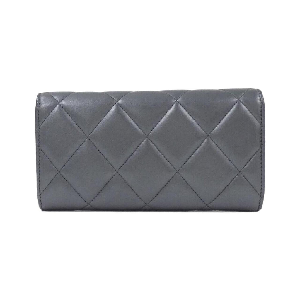 Chanel AP3327 Lambskin Long Wallet