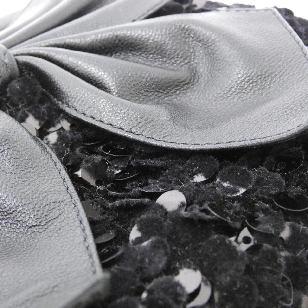 Chanel AP4028 Tweed Spangle Chain Clutch