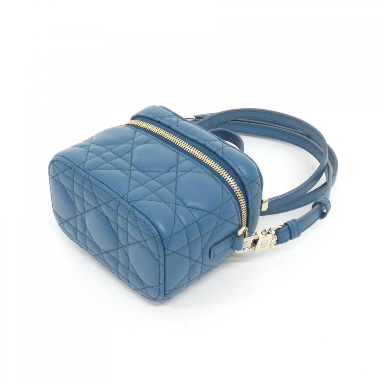 Dior Lady Dior Micro Vanity Case Lambskin Bag
