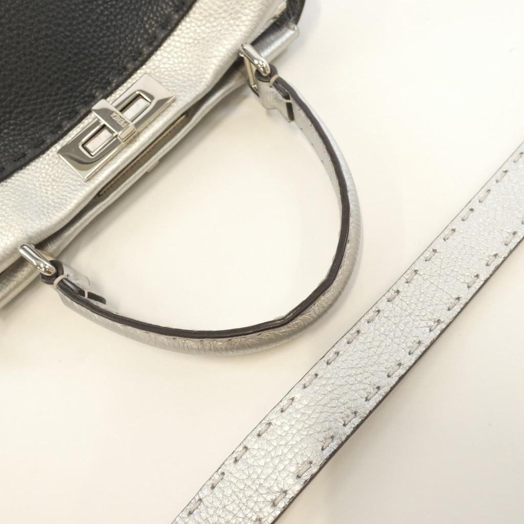 Fendi Selleria Peekaboo Calf Leather Bag