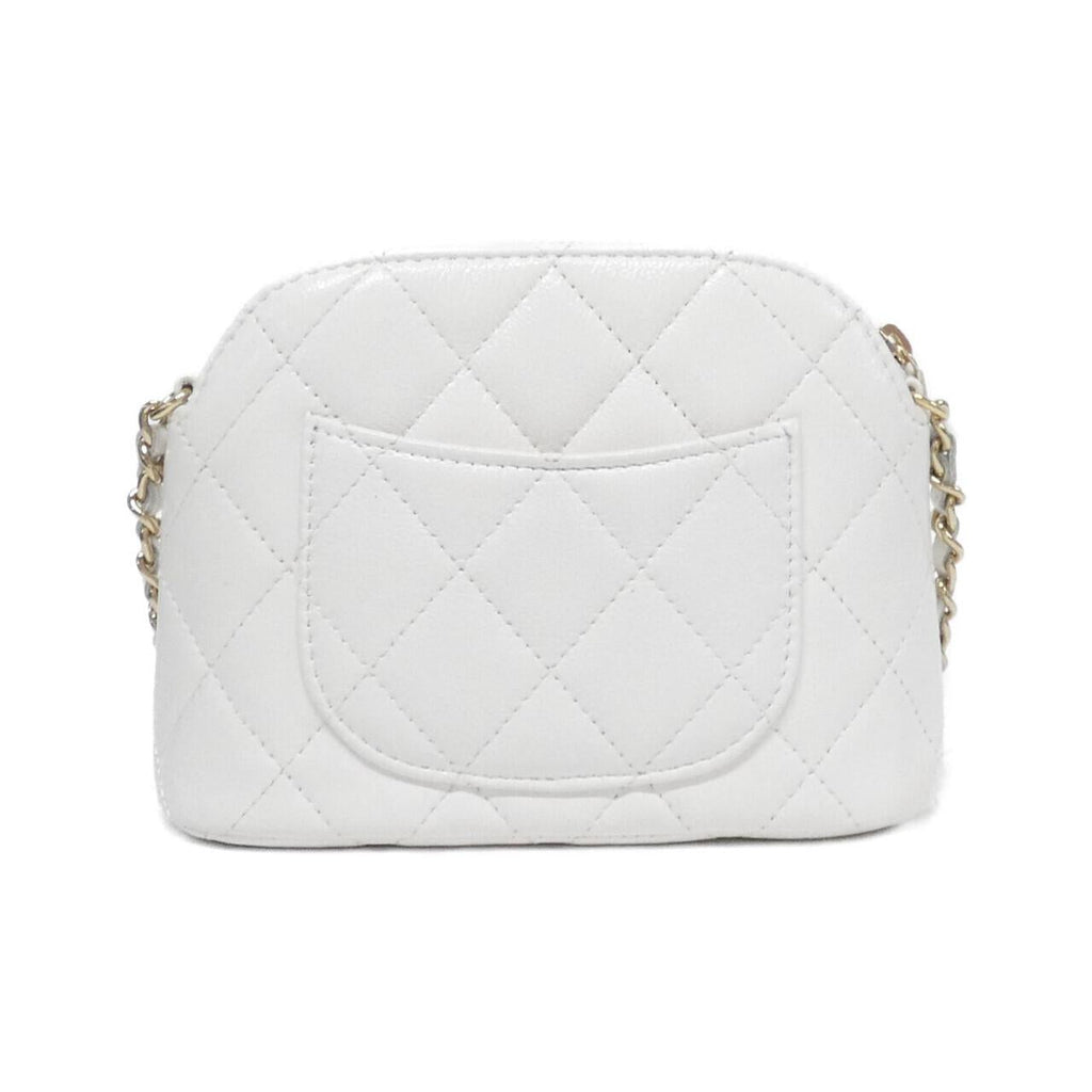Chanel Timeless Classic Line Caviar Skin Chain Clutch