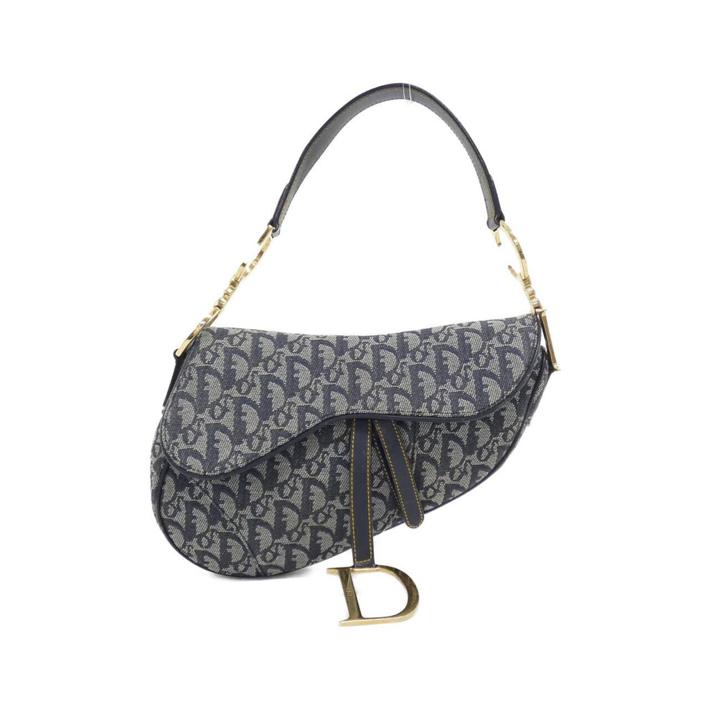 Christian Dior Saddle Canvas Shoulder Bag