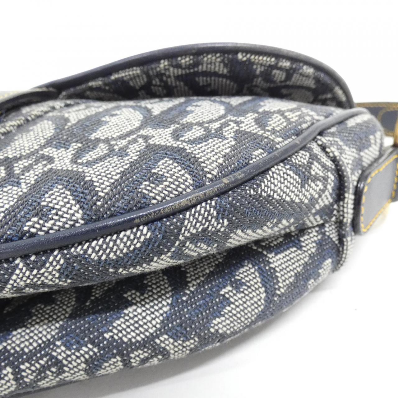 Christian Dior Saddle Canvas Shoulder Bag