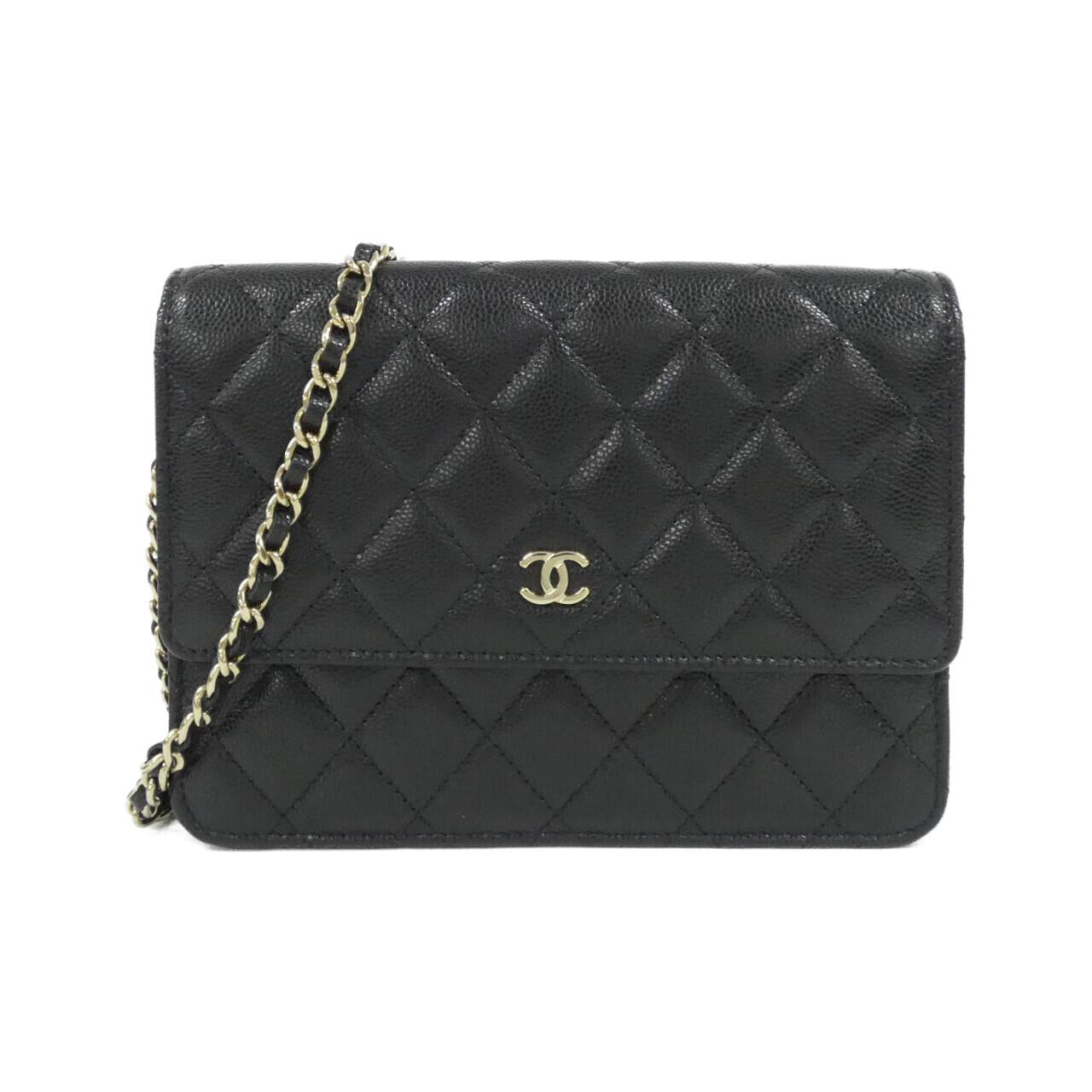 Chanel Timeless Classic Line Caviar Skin Clutch