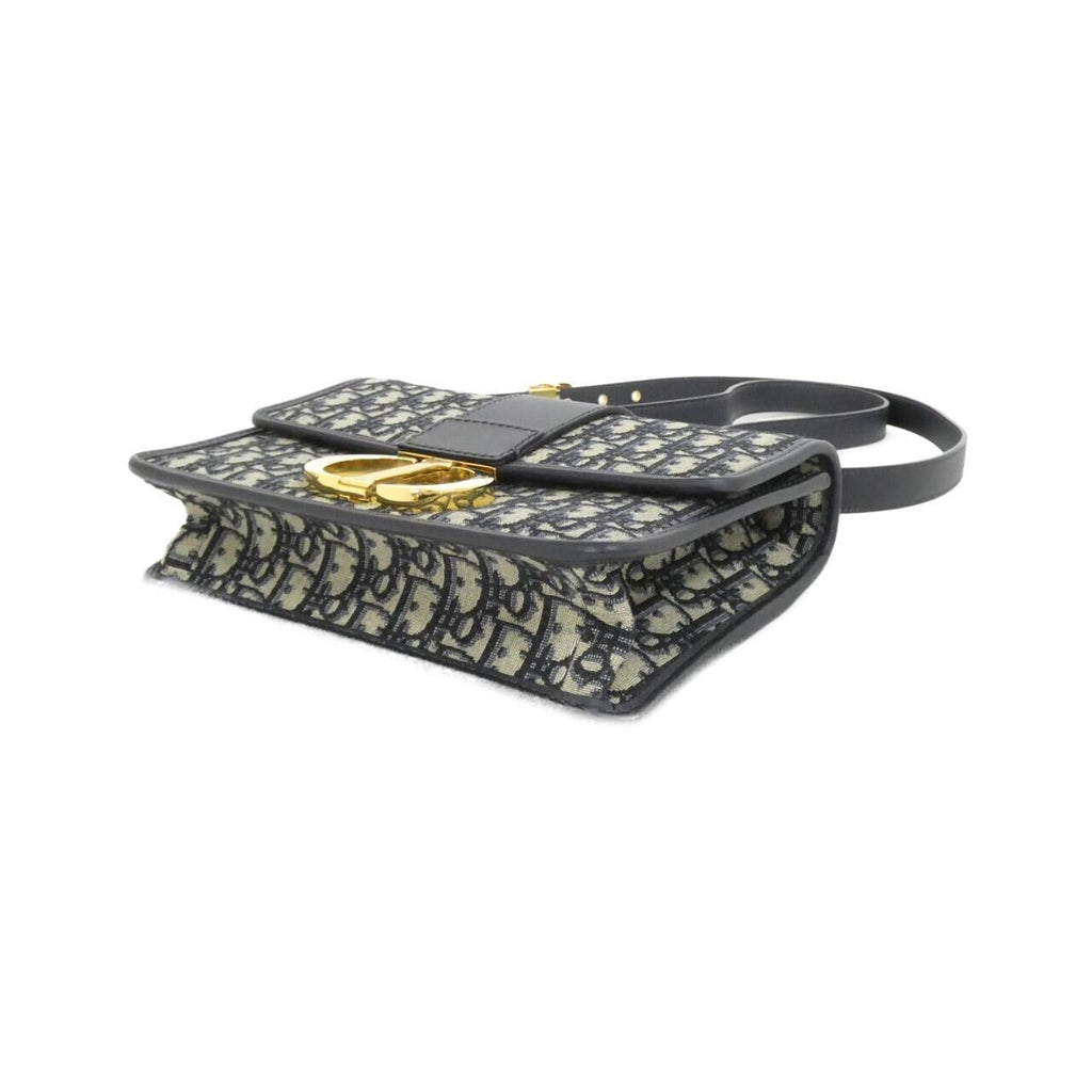 Christian Dior DIOR OBLIQUE 30 MONTAIGNE Canvas Shoulder Bag