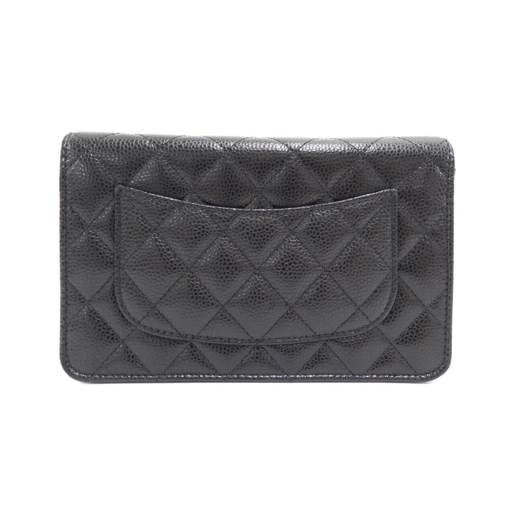 Chanel AP4241 Caviar Skin Wallet on Chain
