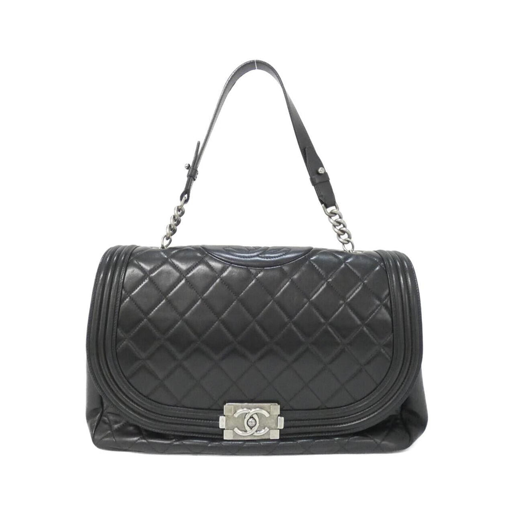 Chanel Boy Chanel Lambskin Shoulder Bag