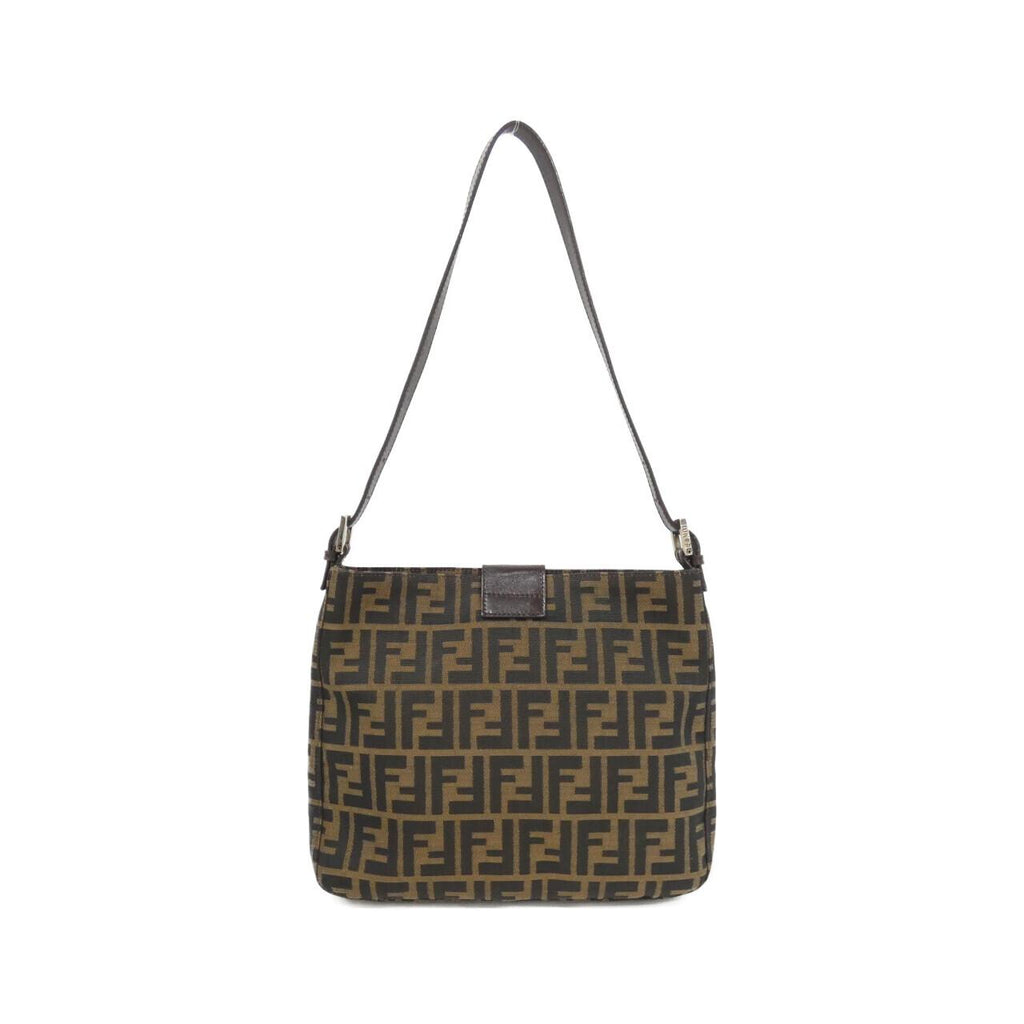 Fendi 26720 Canvas Shoulder Bag