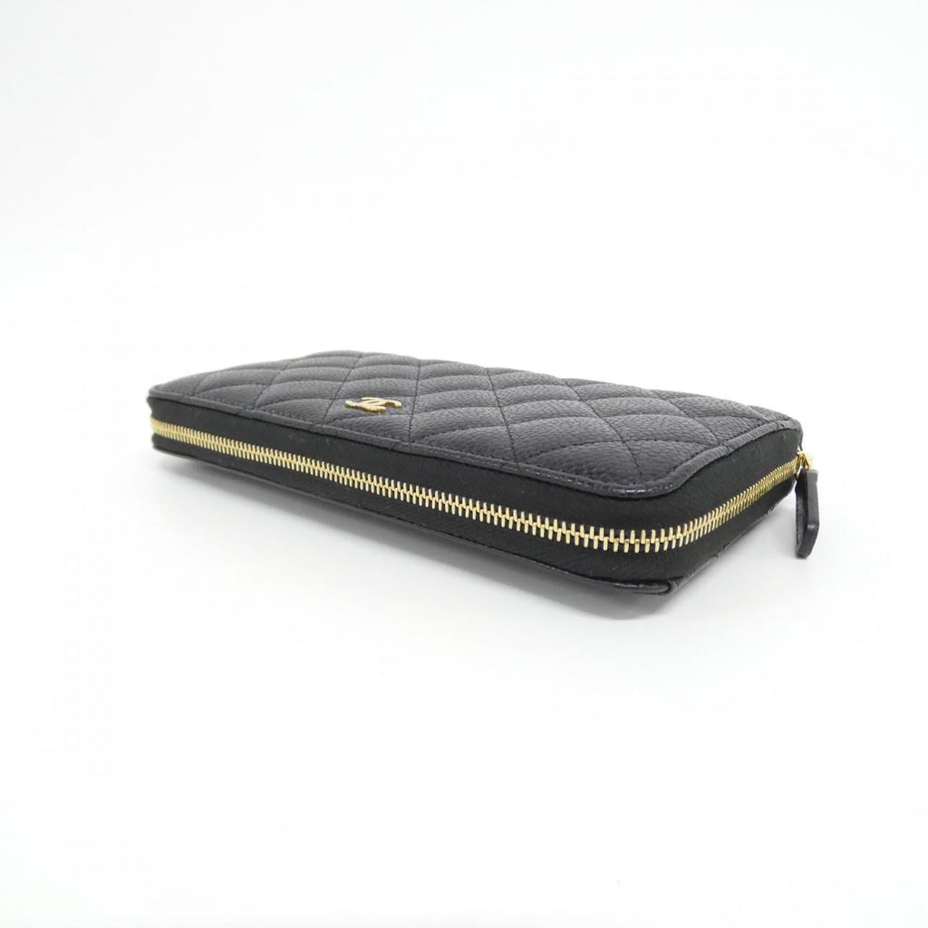Chanel Timeless Classic Caviar Skin Long Wallet