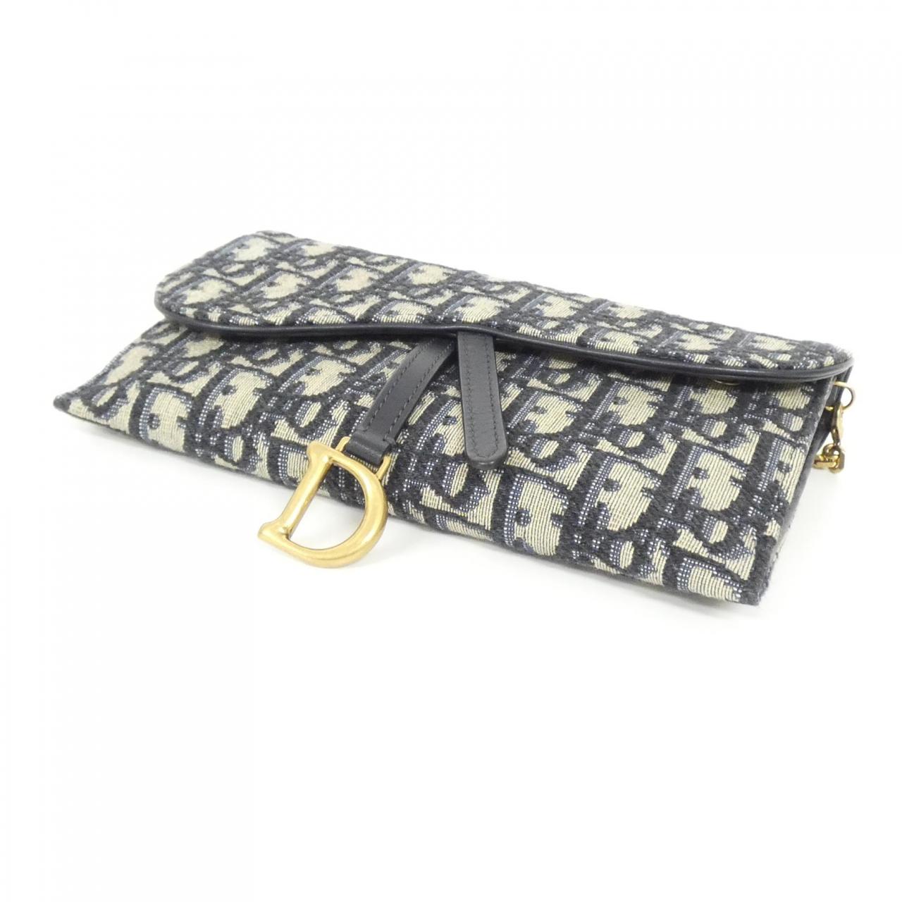 Christian Dior DIOR OBLIQUE Canvas Wallet