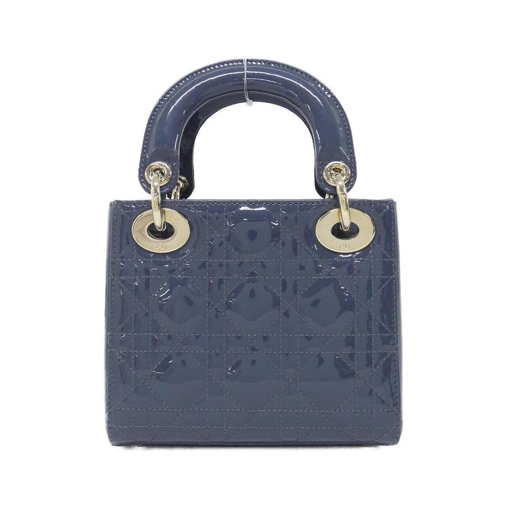 Christian Dior Lady Dior Enamel Bag