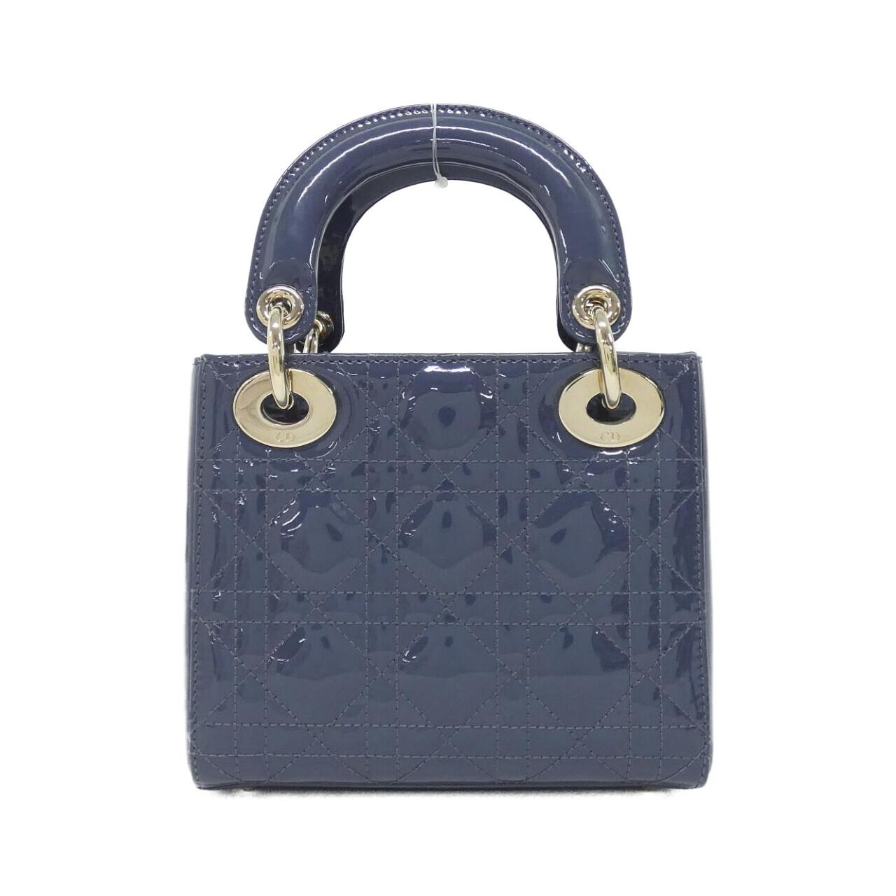 Christian Dior Lady Dior Enamel Bag