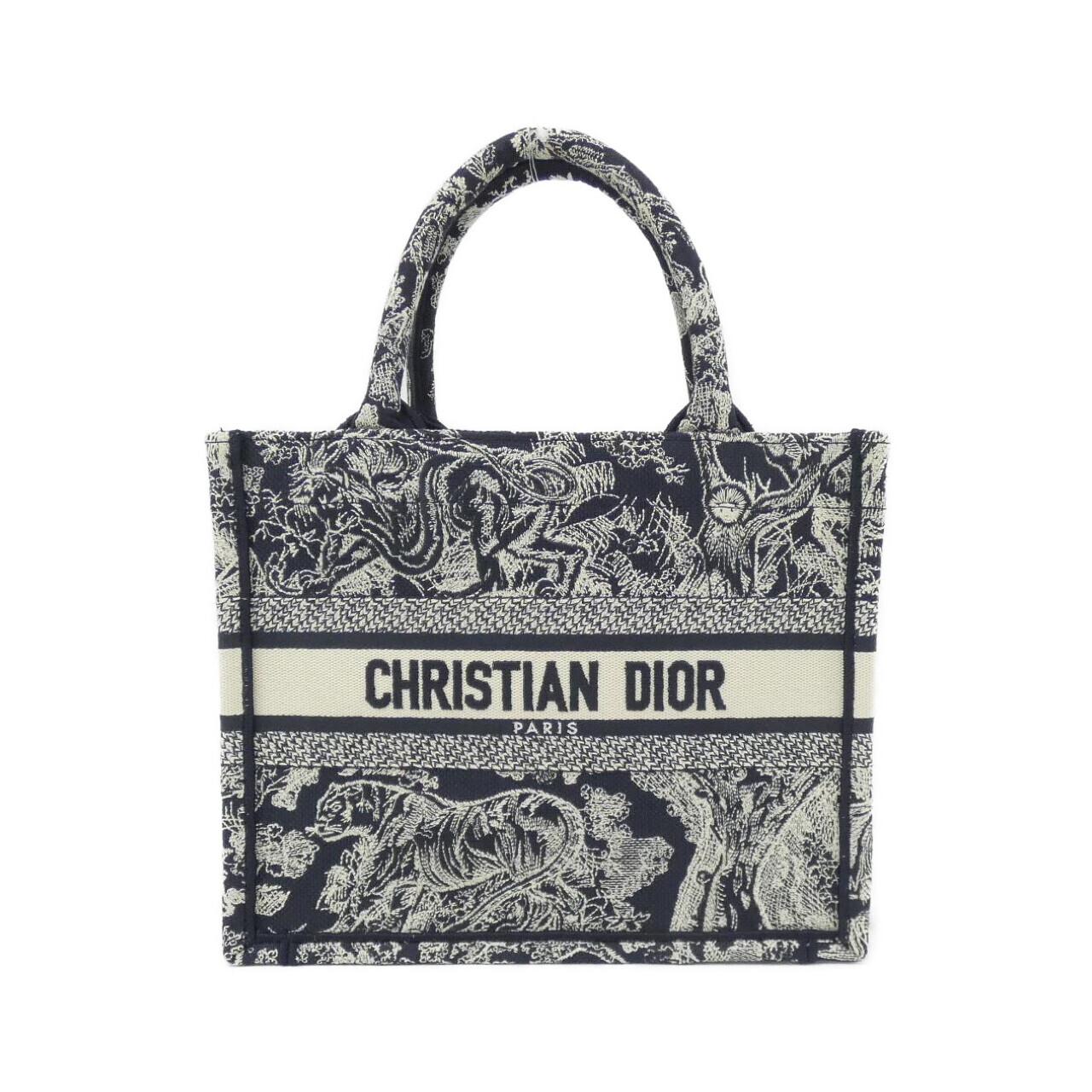 Christian Dior REVERSE TOILE DE JOUY Canvas Tote Bag