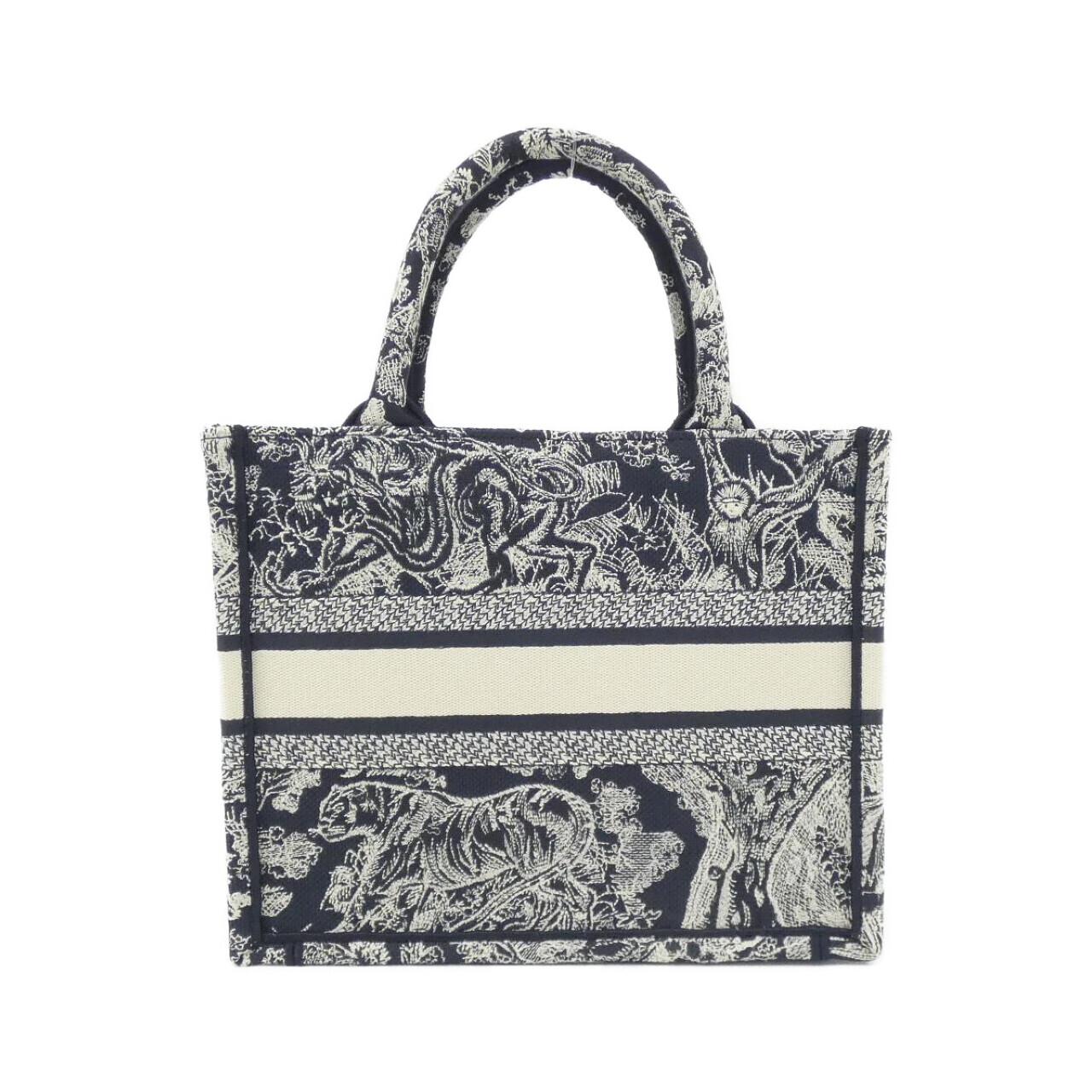 Christian Dior REVERSE TOILE DE JOUY Canvas Tote Bag