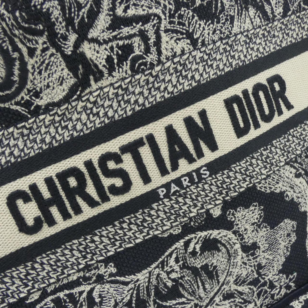 Christian Dior REVERSE TOILE DE JOUY Canvas Tote Bag