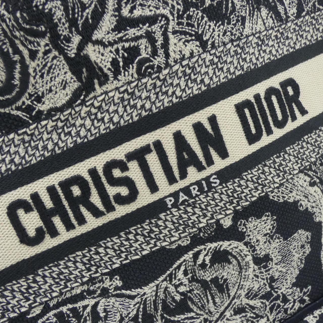 Christian Dior REVERSE TOILE DE JOUY Canvas Tote Bag