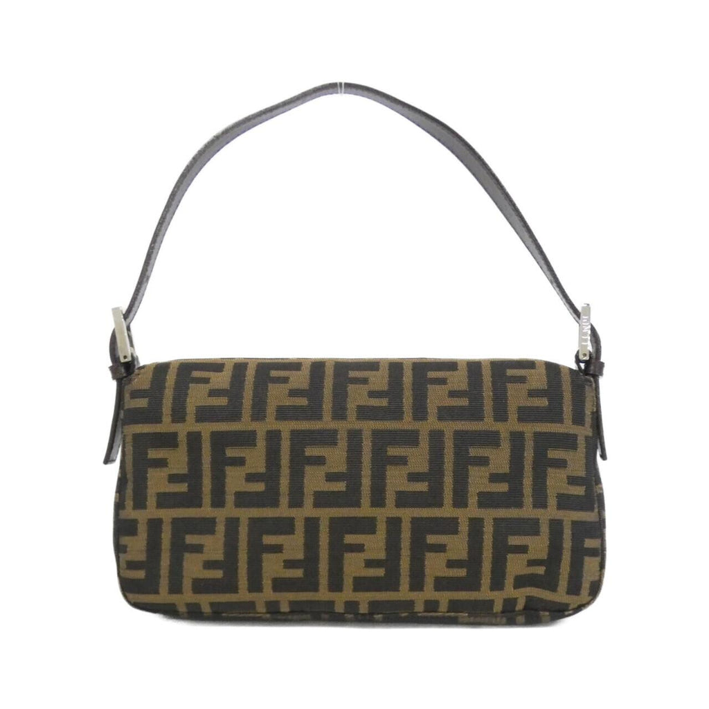 Fendi Baguette Canvas Shoulder Bag