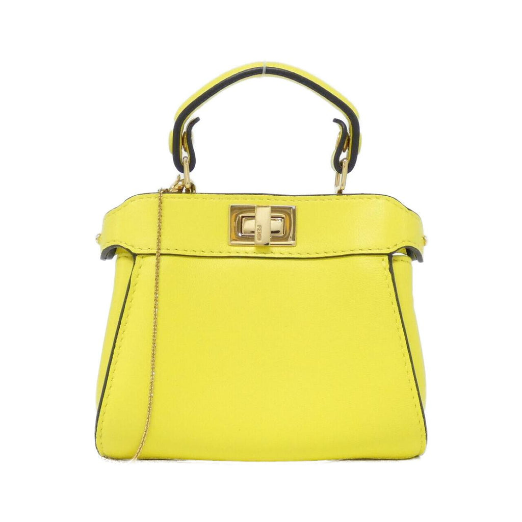 Fendi Nano Peekaboo Calfskin Bag