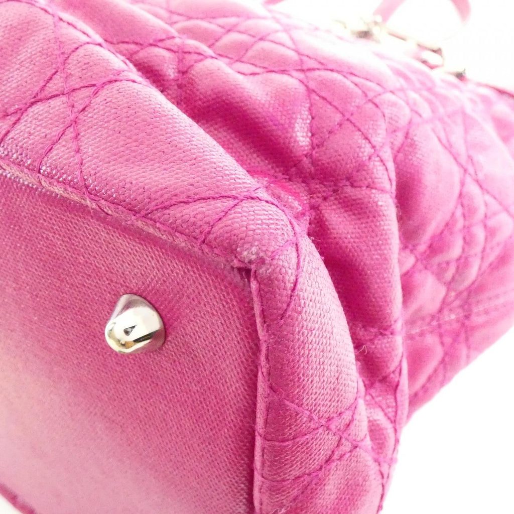 Christian Dior Panarea Coated Canvas Bag