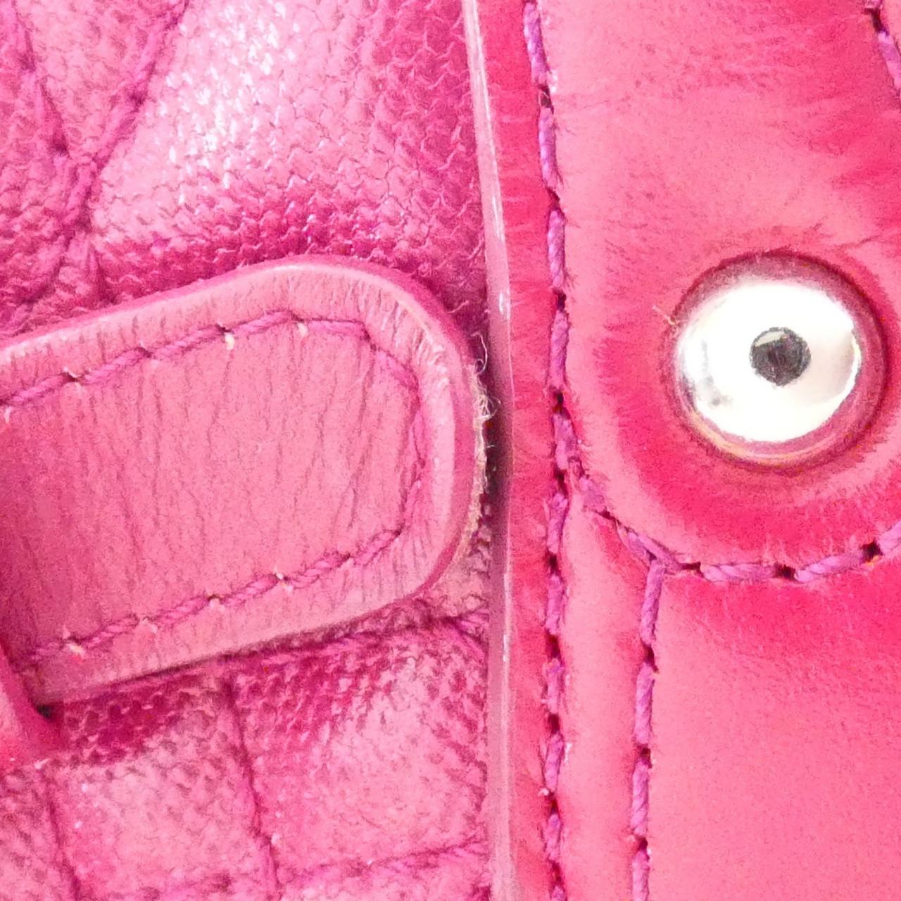 Christian Dior Panarea Coated Canvas Bag