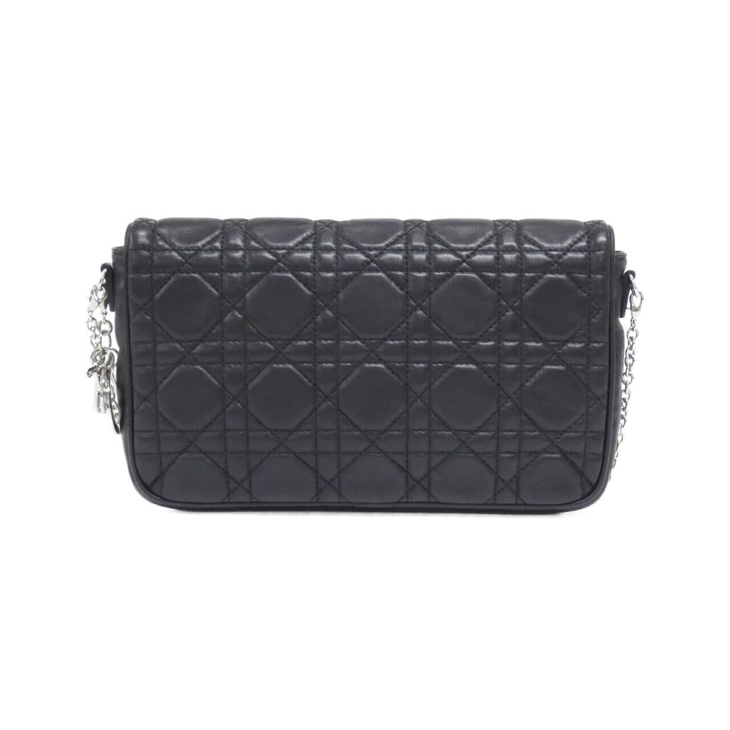 Christian Dior S435PPCAL Leather Shoulder Bag
