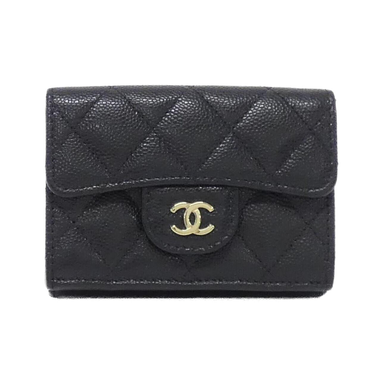 Chanel Timeless Classic Caviar Skin Wallet