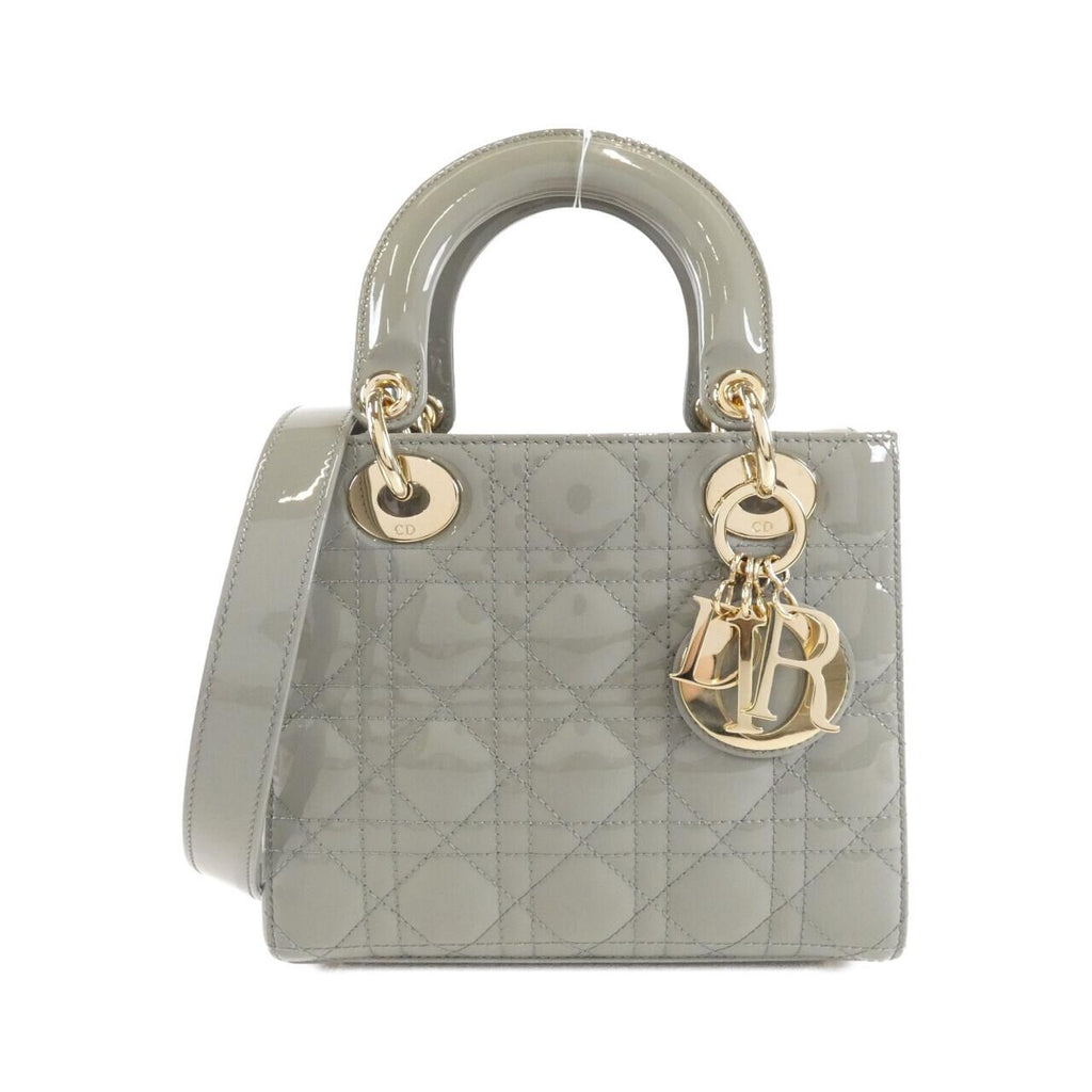 Christian Dior Lady Dior Enamel Bag