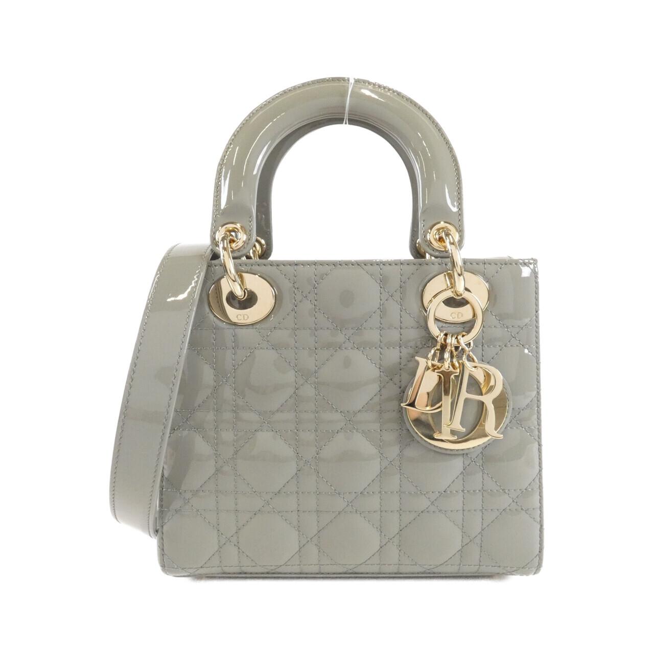 Christian Dior Lady Dior Enamel Bag
