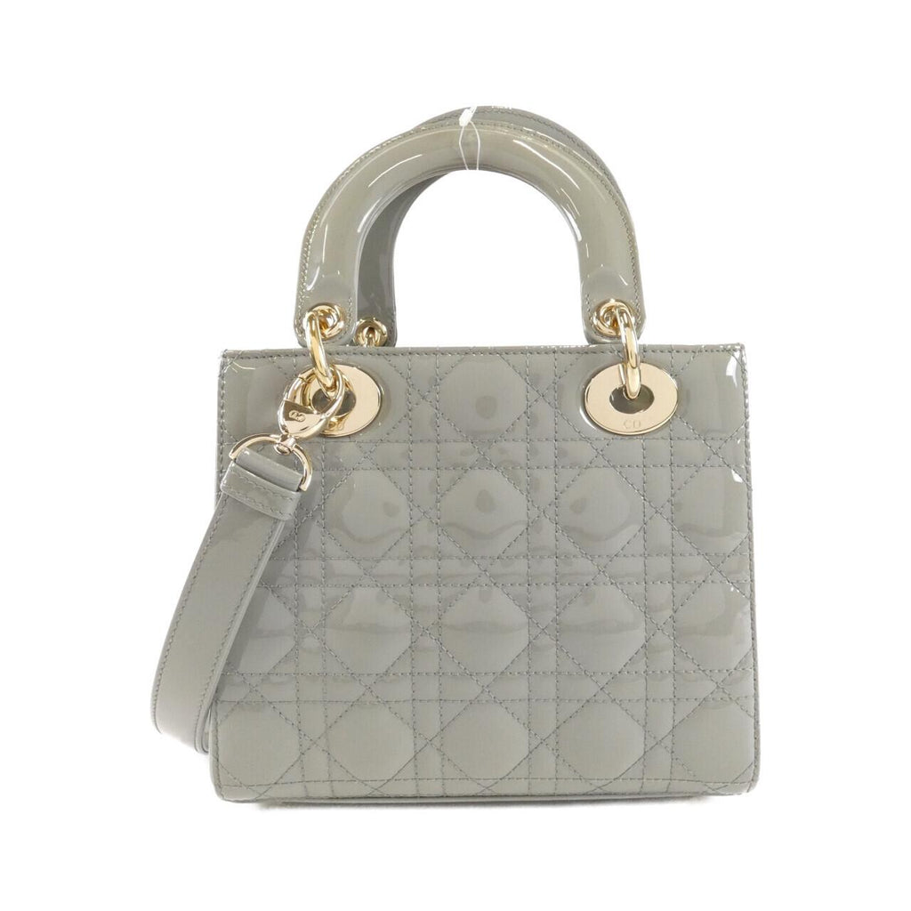Christian Dior Lady Dior Enamel Bag