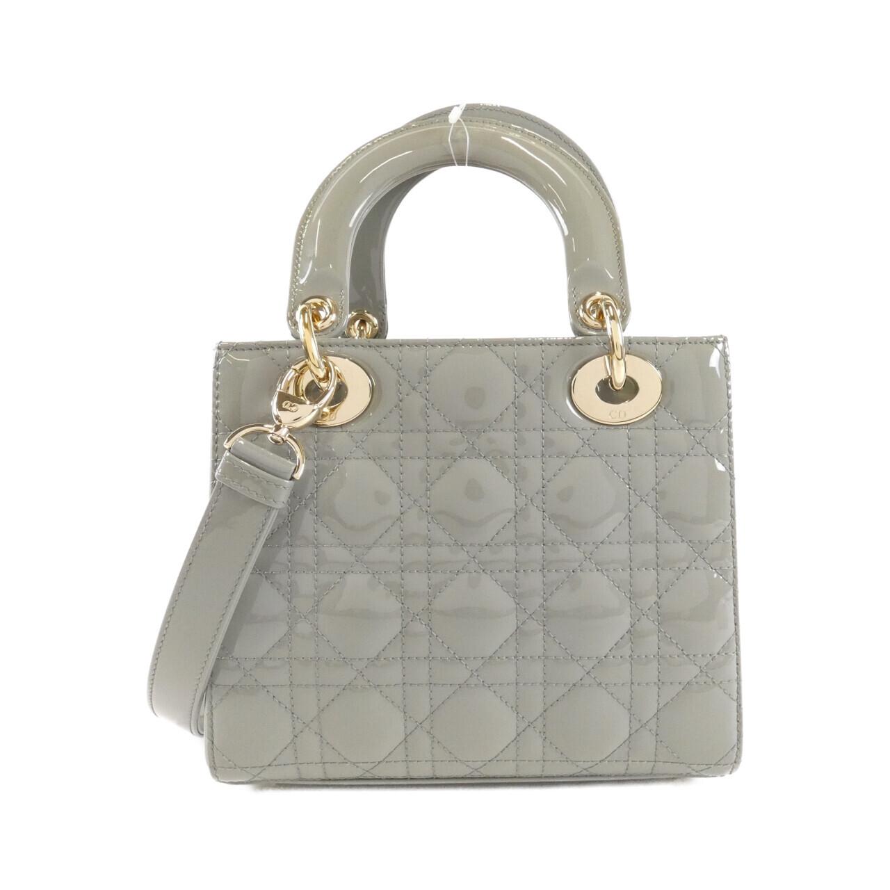 Christian Dior Lady Dior Enamel Bag