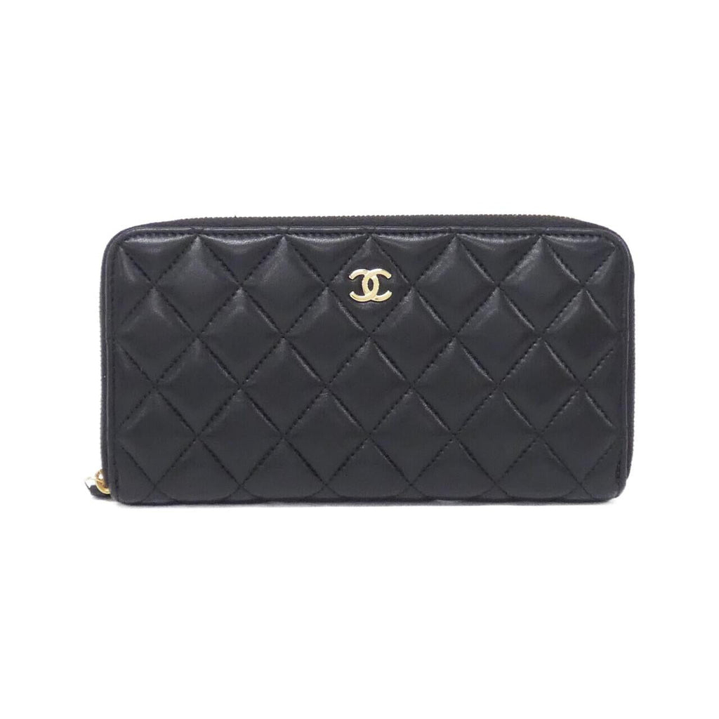 Chanel Timeless Classic Line Lambskin Long Wallet