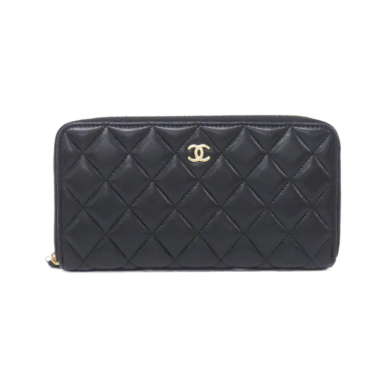 Chanel Timeless Classic Line Lambskin Long Wallet