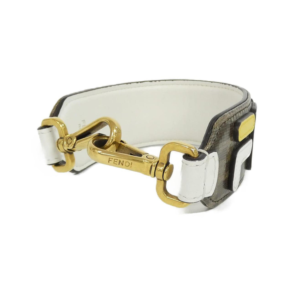 Fendi Mini Strap You Coated Canvas Leather Strap