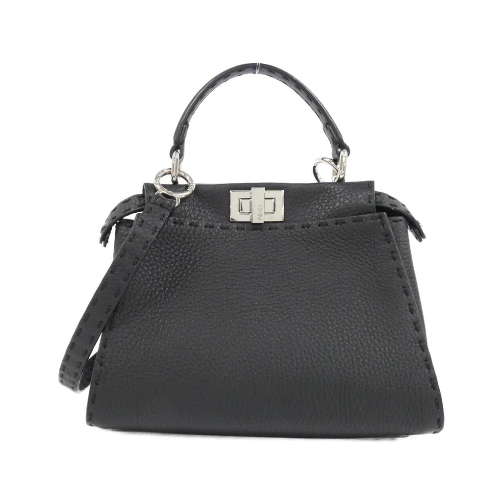Fendi Selleria Peekaboo Mini Calf Bag