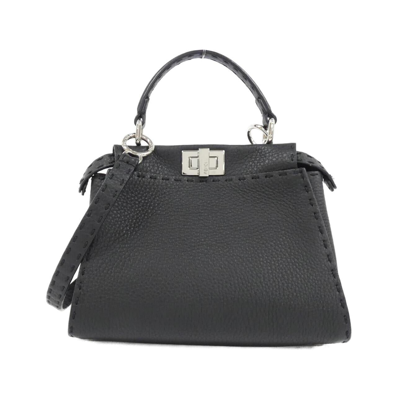 Fendi Selleria Peekaboo Mini Calf Bag