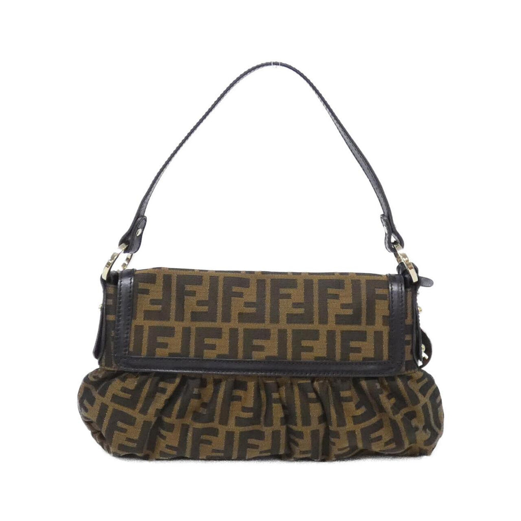 Fendi 8BR445 JWU Canvas Shoulder Bag