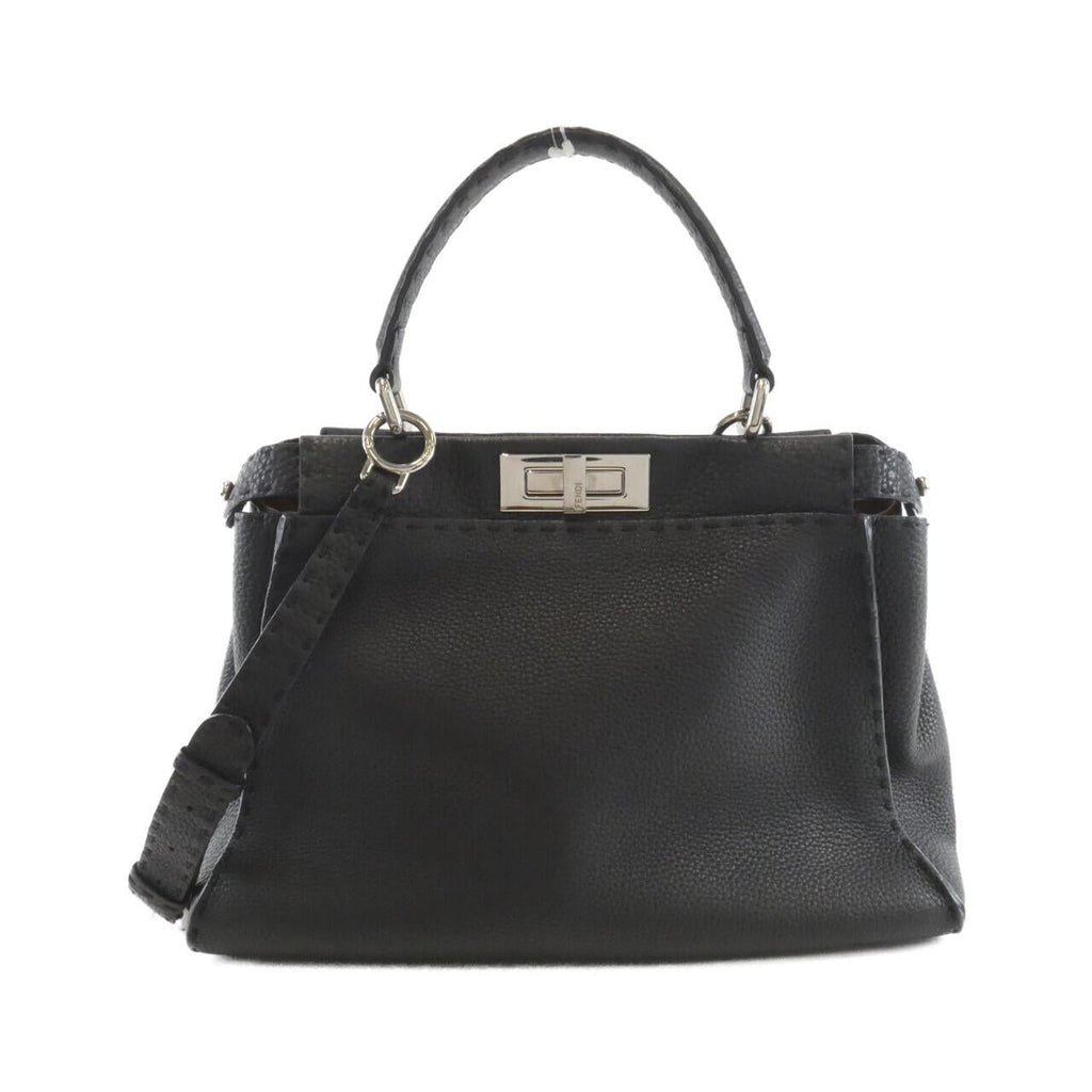 Fendi Selleria Peekaboo Leather Bag
