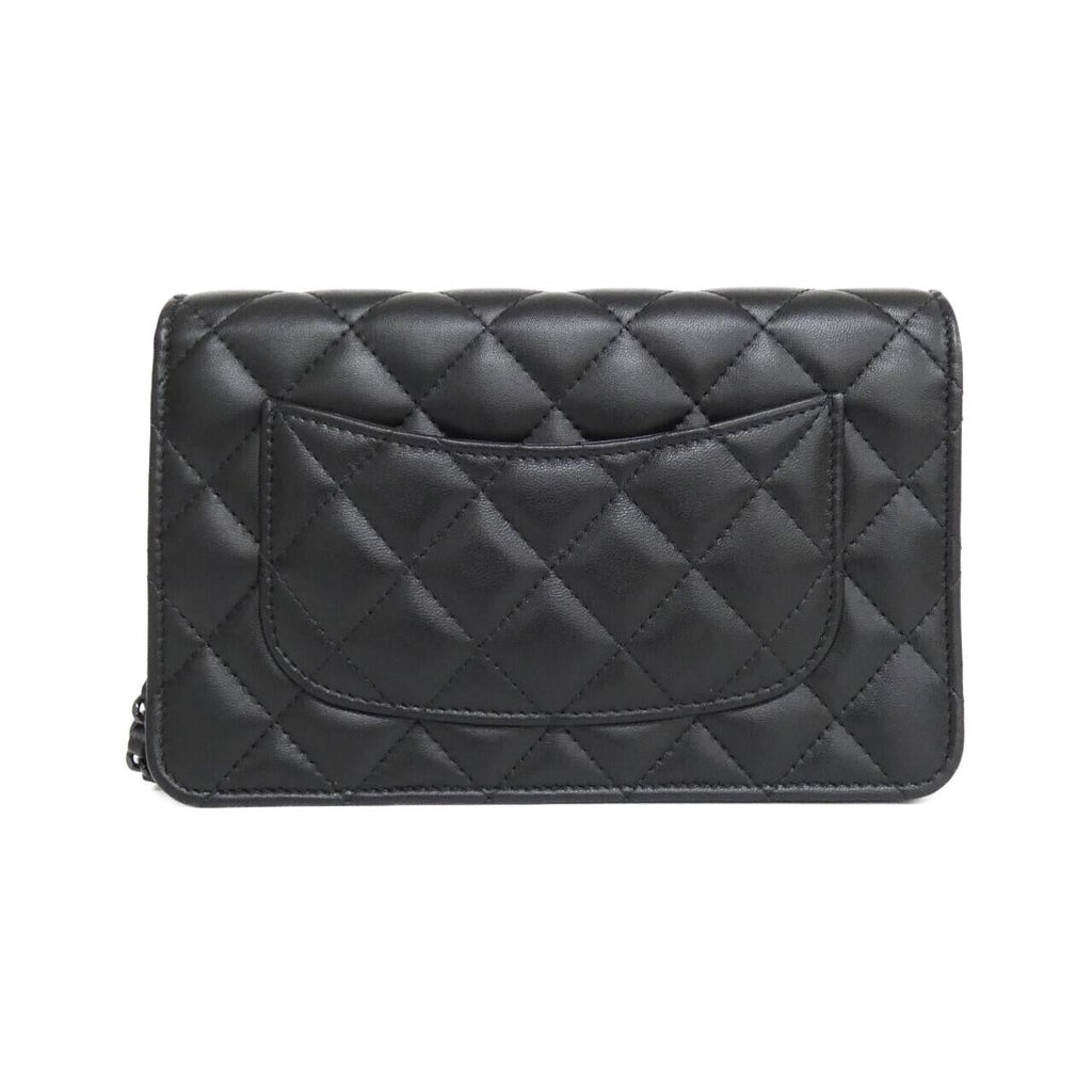 Chanel Timeless Classic Line Lambskin Chain Wallet