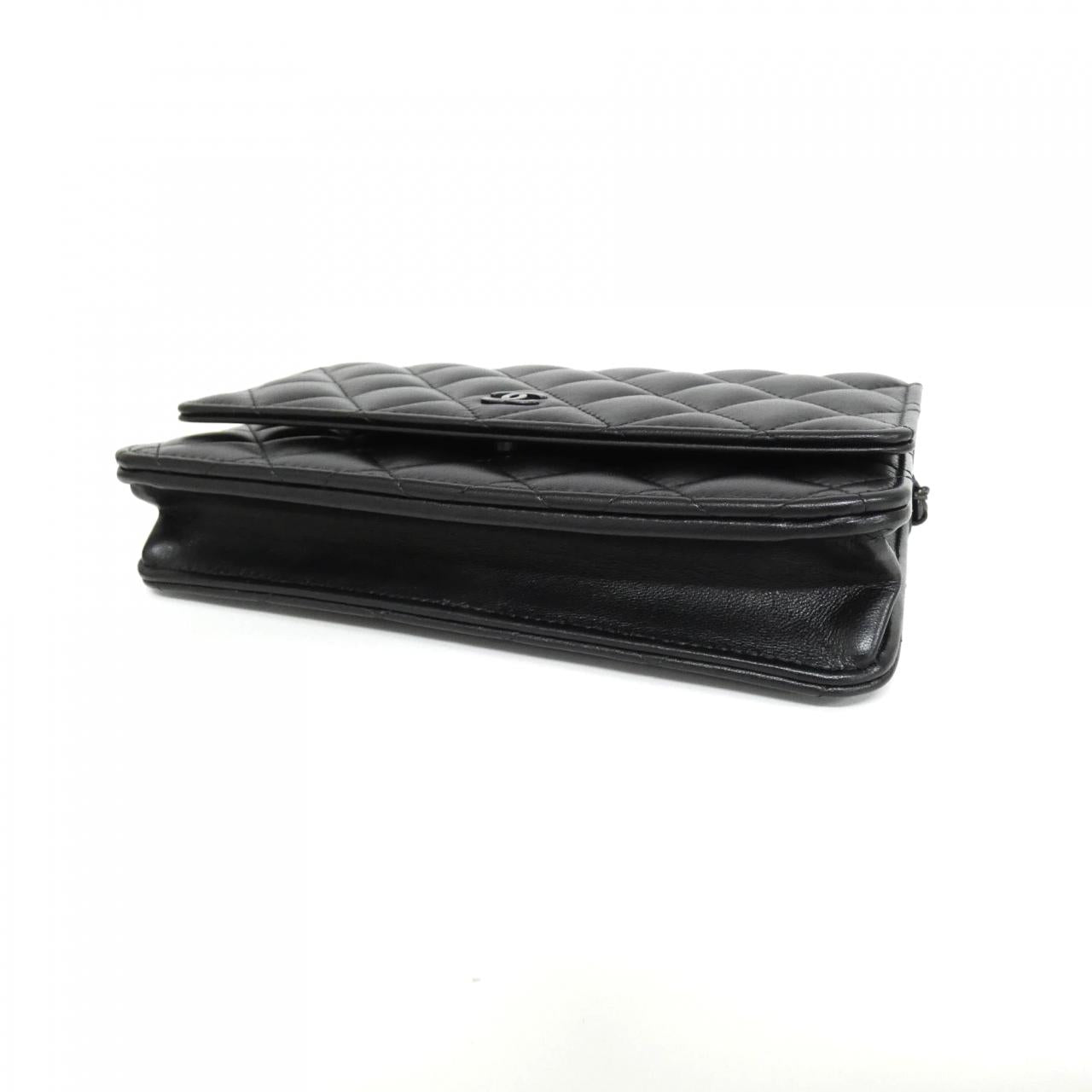 Chanel Timeless Classic Line Lambskin Chain Wallet