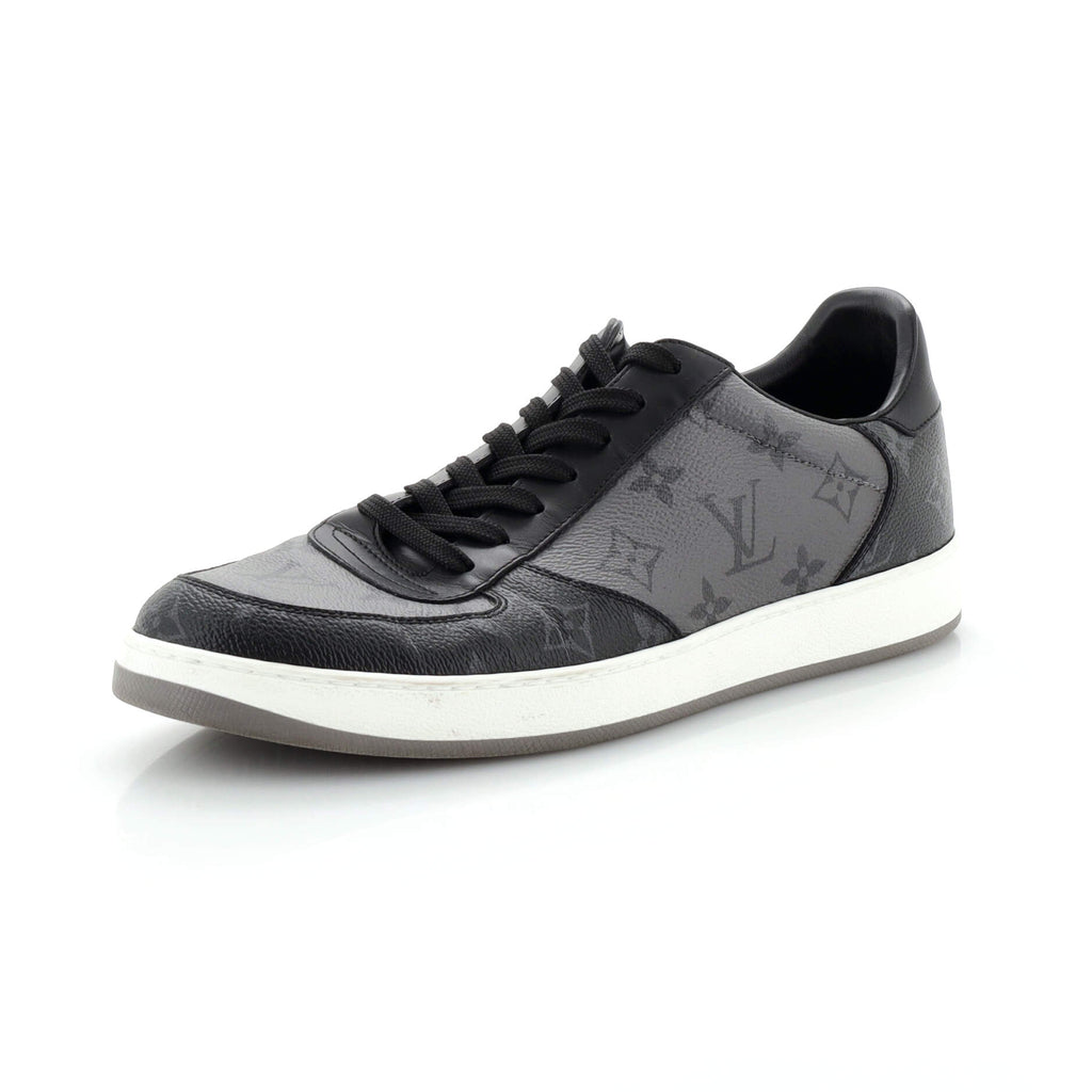 Men's Rivoli Low-Top Sneakers Monogram Eclipse Canvas