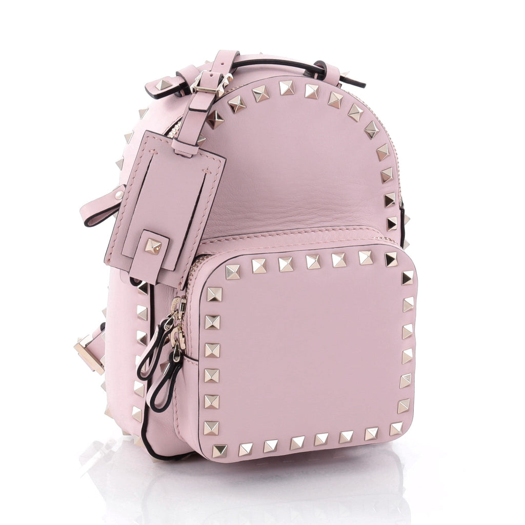 Rockstud Backpack Leather Mini