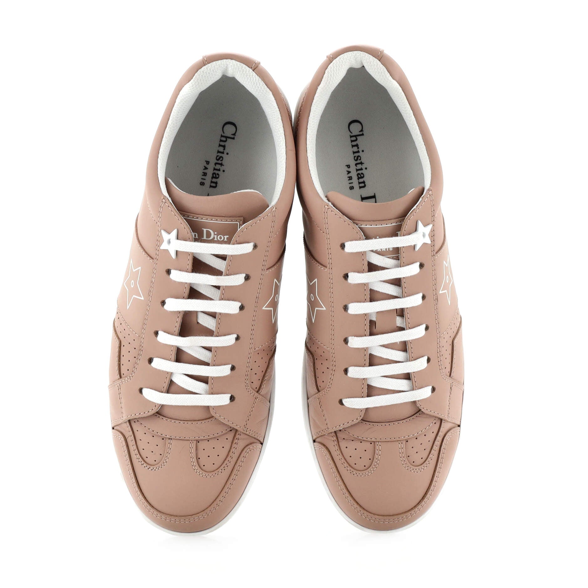 Women's Star Low-Top Sneakers Leather