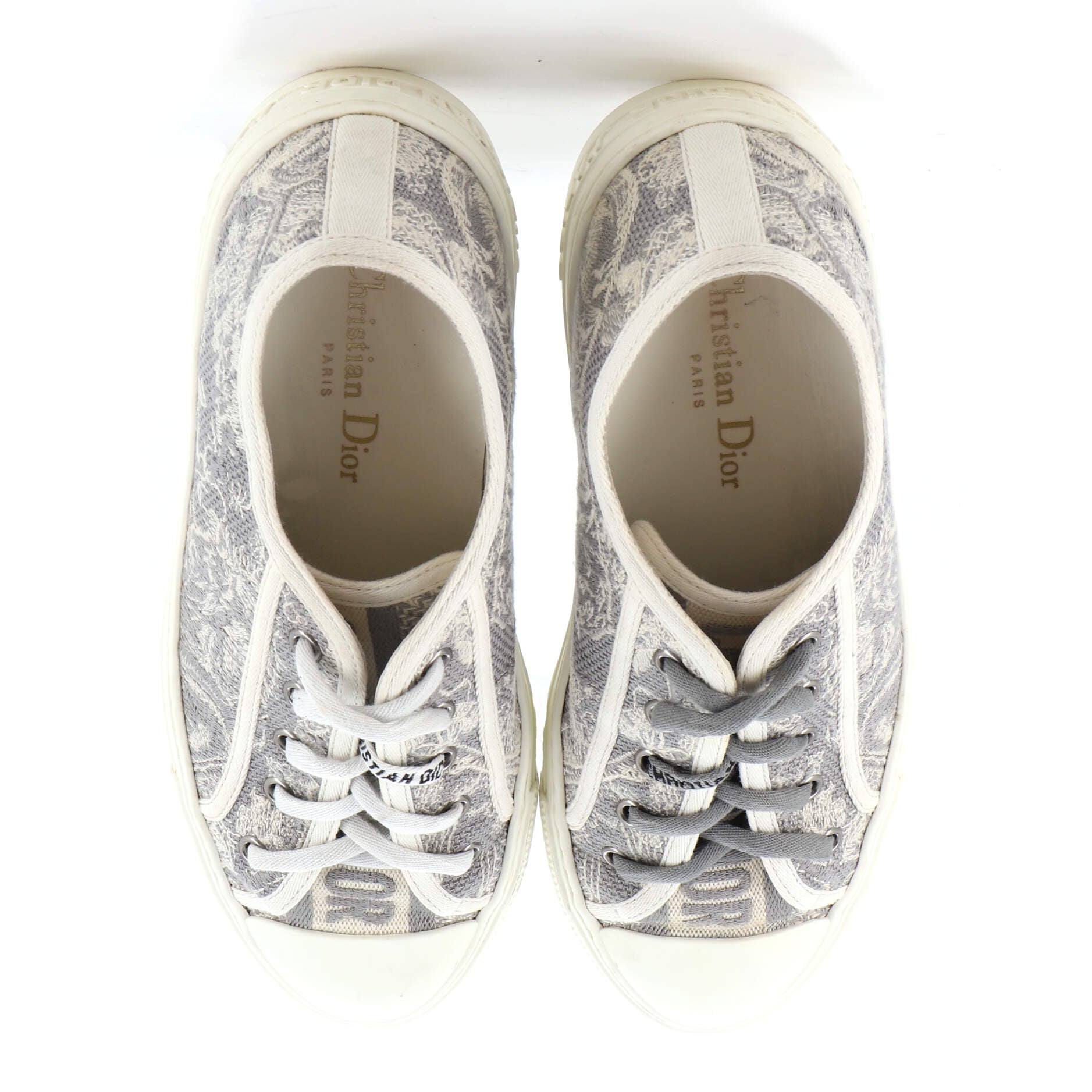 Women's Walk'N'Dior Sneakers Oblique Canvas