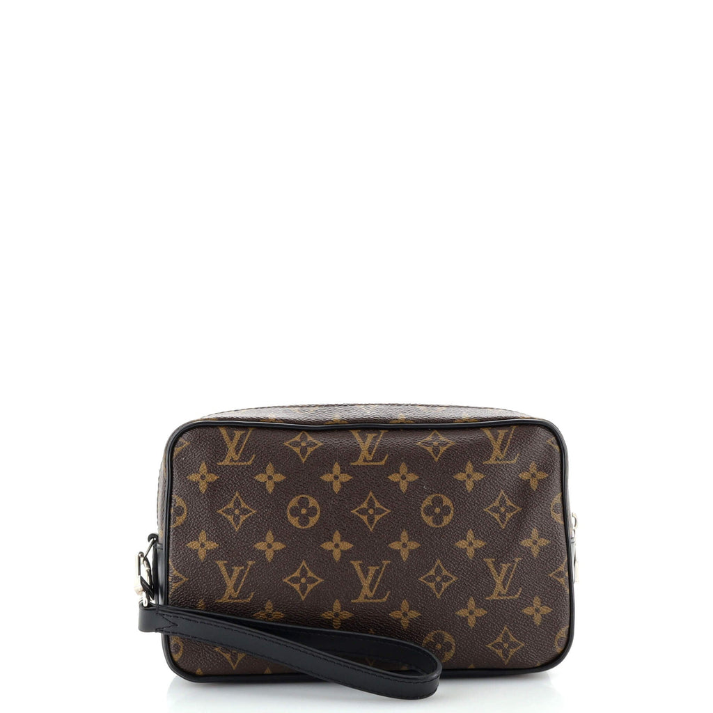Kasai Clutch Macassar Monogram Canvas