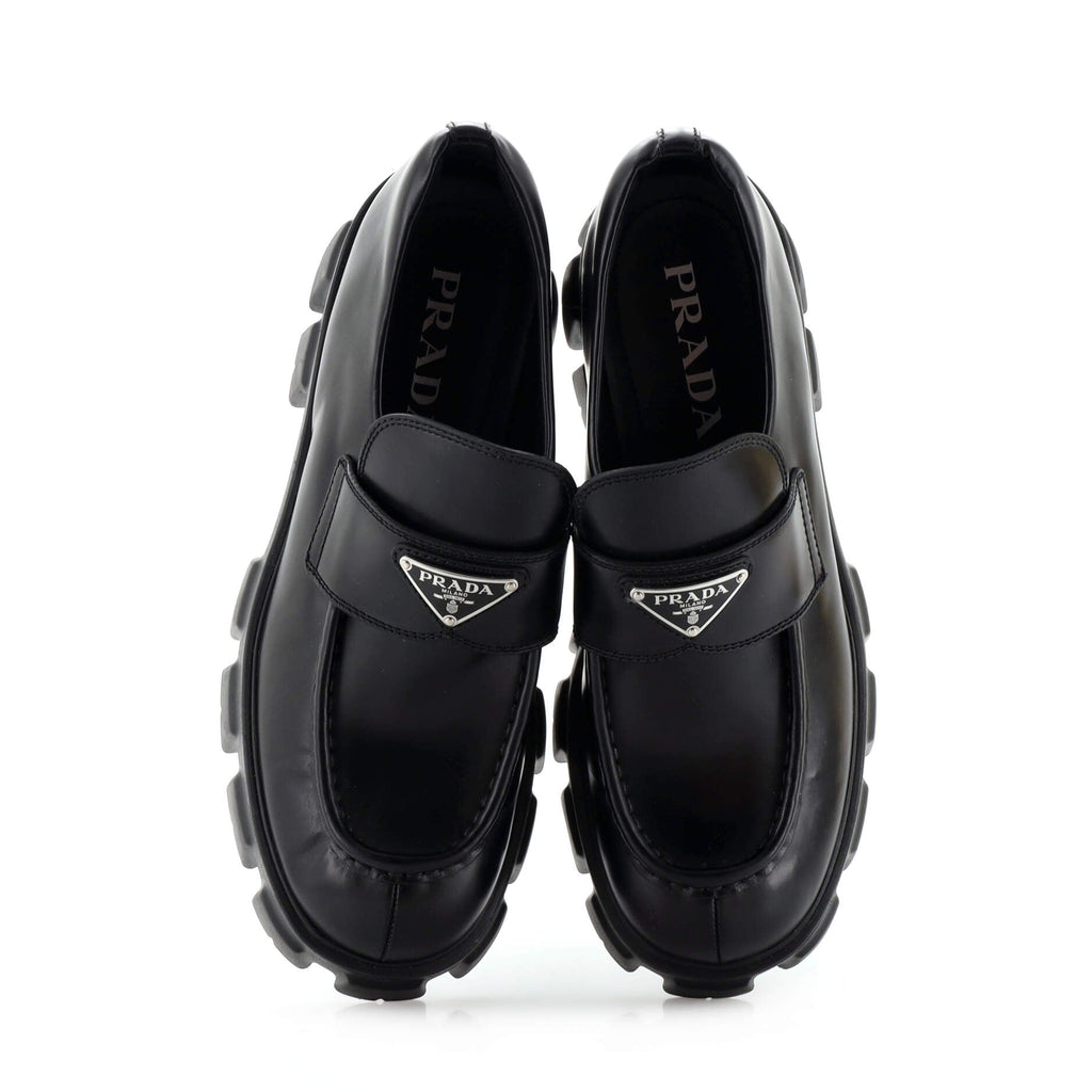 Women's Monolith Loafers Leather