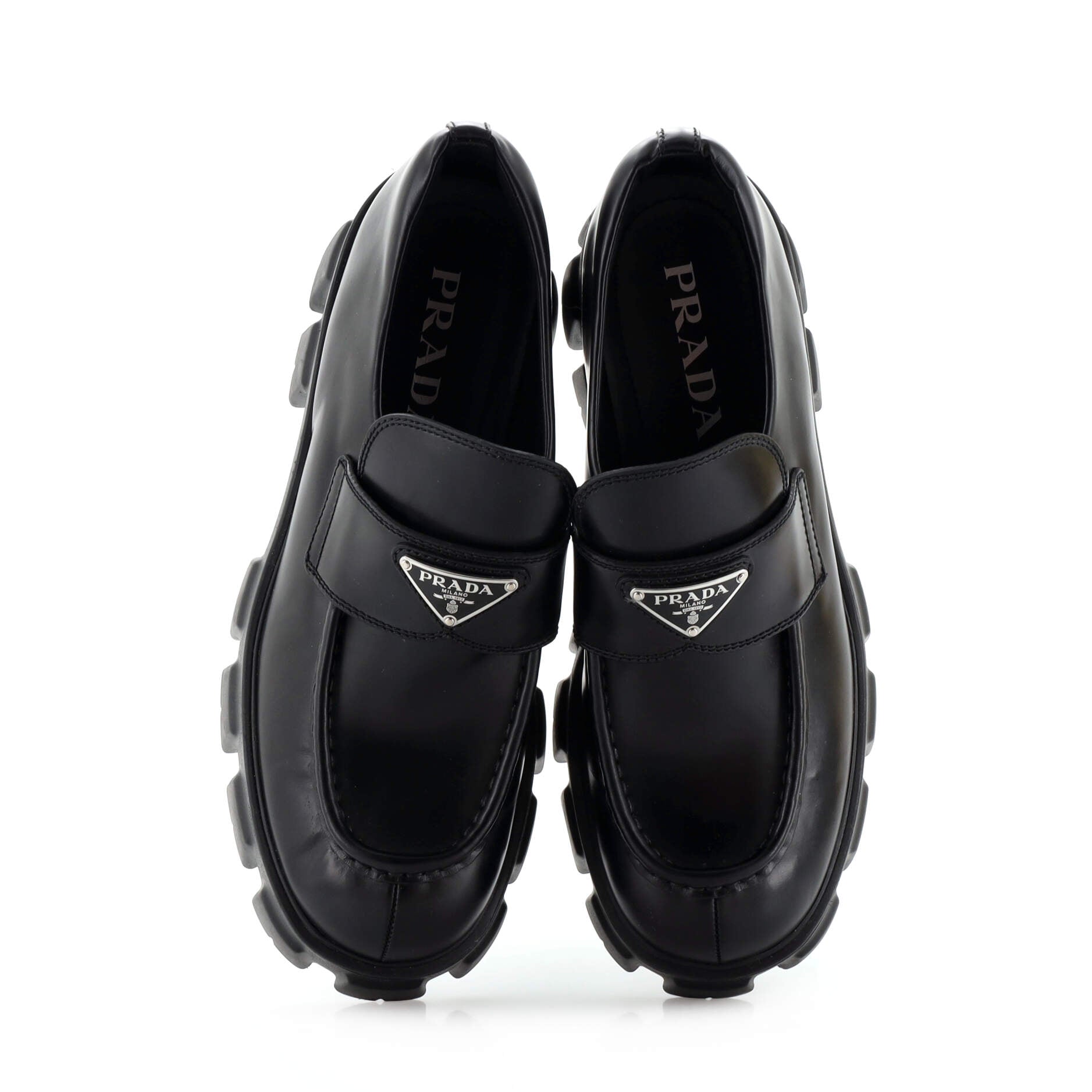 Women's Monolith Loafers Leather