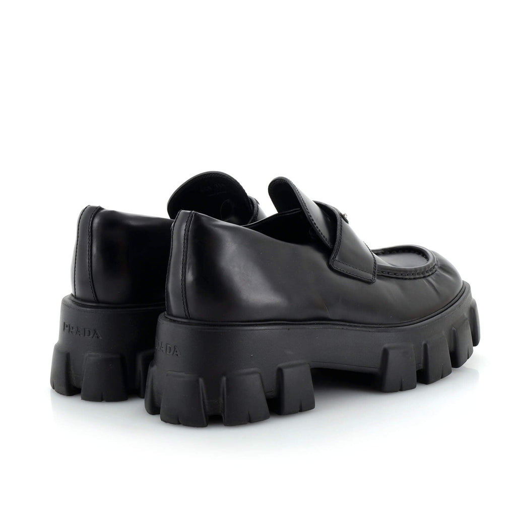 Women's Monolith Loafers Leather